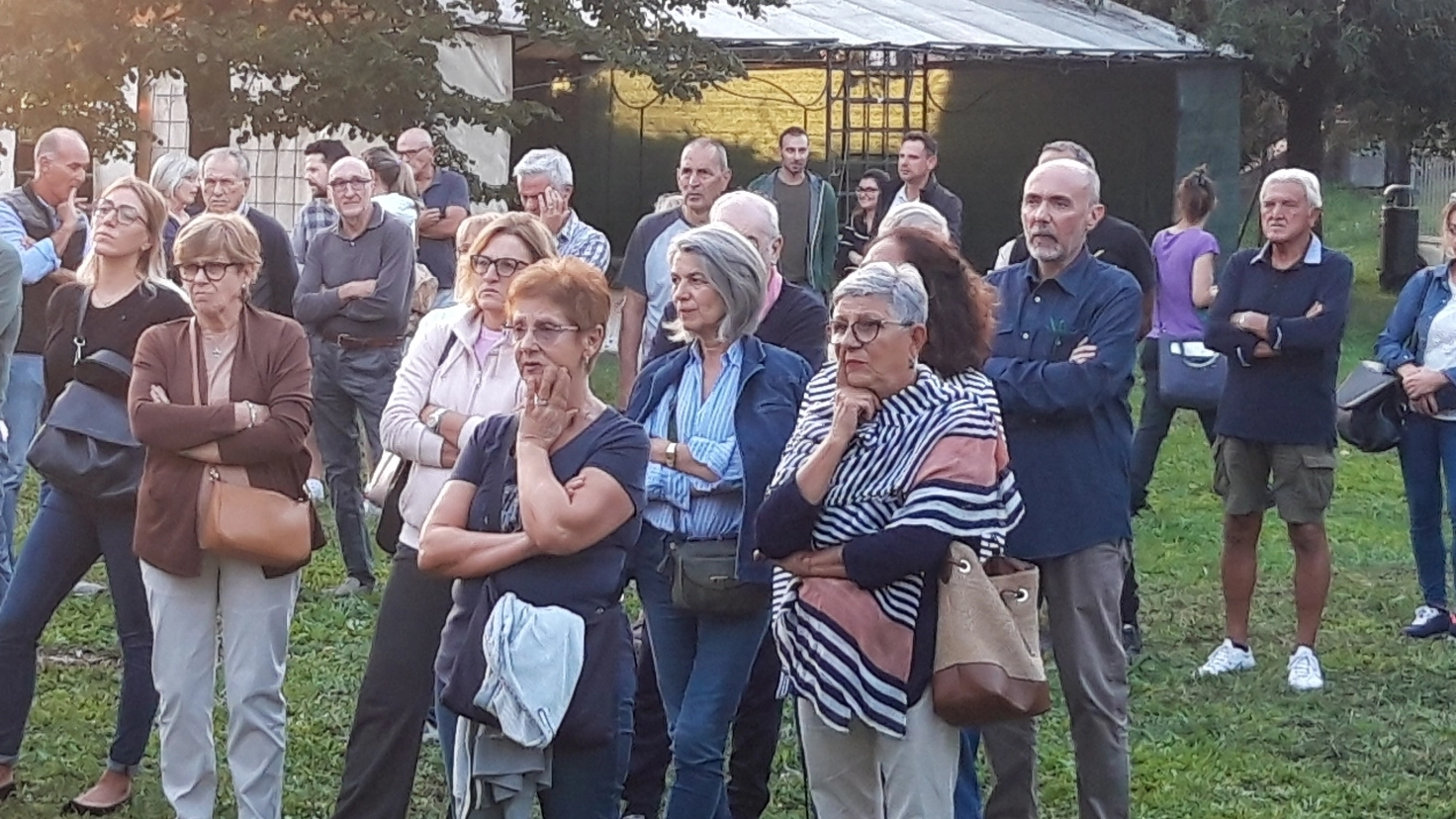 I partecipanti all'assemblea