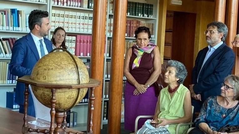 Il globo De Jode e l’astrolabio di carta Oggetti preziosi recuperati grazie ai Friend’s of Florence Il globo De Jode e l’astrolabio di carta Oggetti preziosi recuperati grazie ai Friend’s of Florence