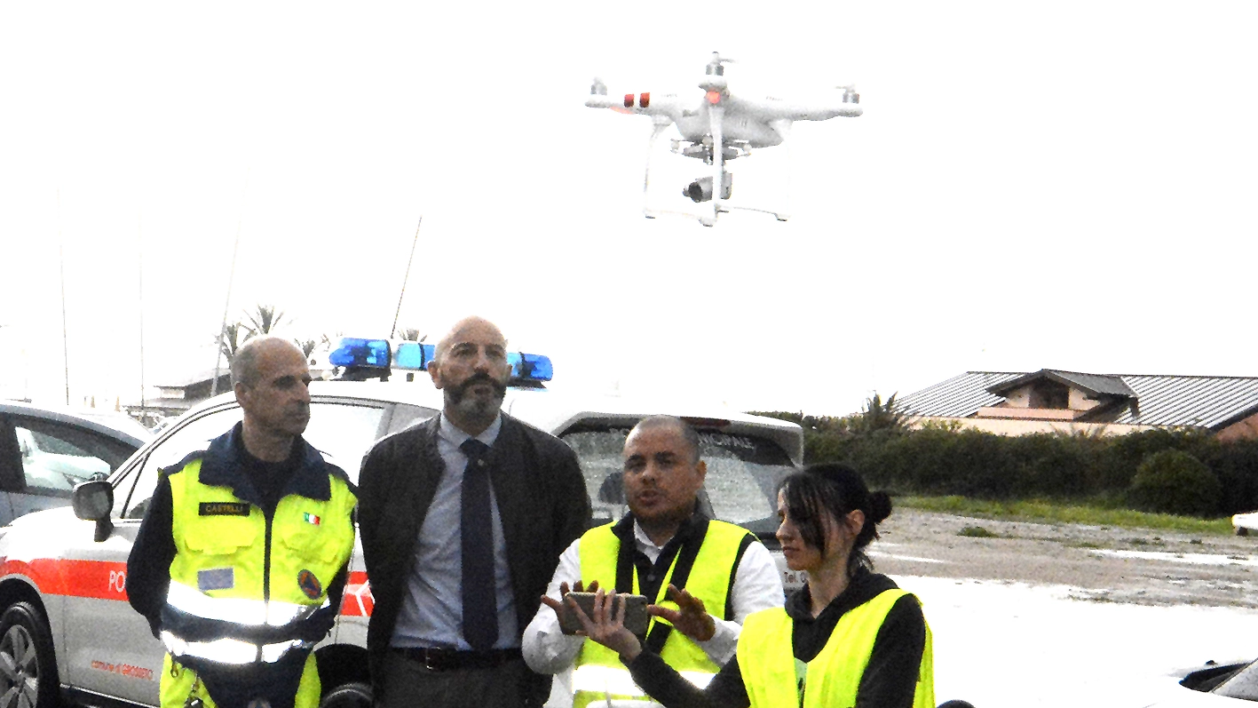I droni sorveglieranno la pineta di Marina di Grosseto