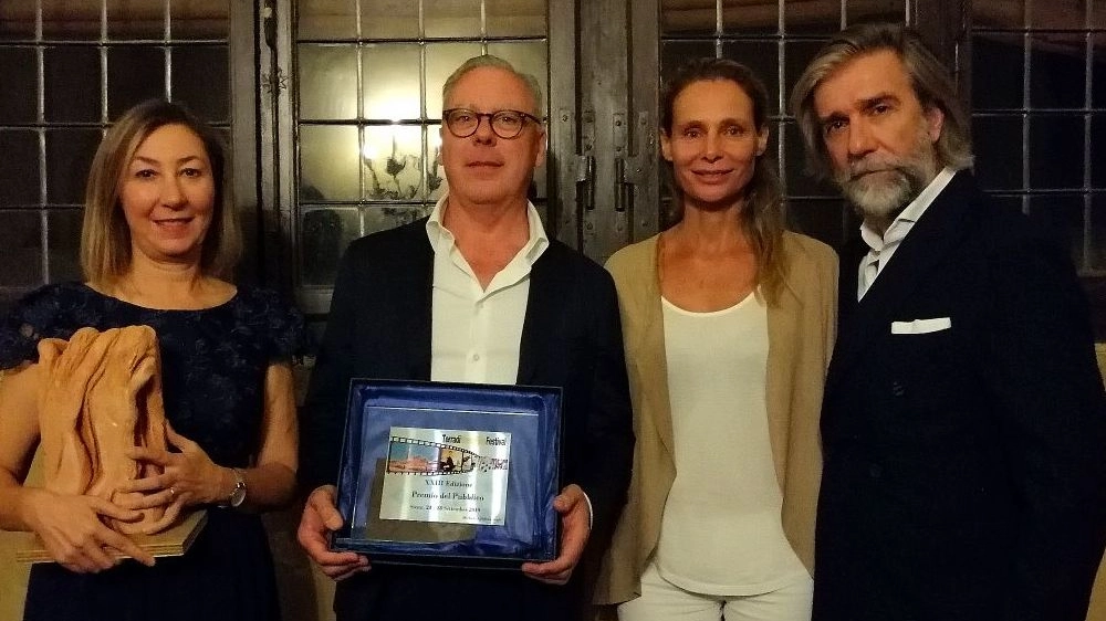 Hanno ritirato il premio Barbara Enrichi, il produttore Alessandro Aiazzi,  Annamaria Mali