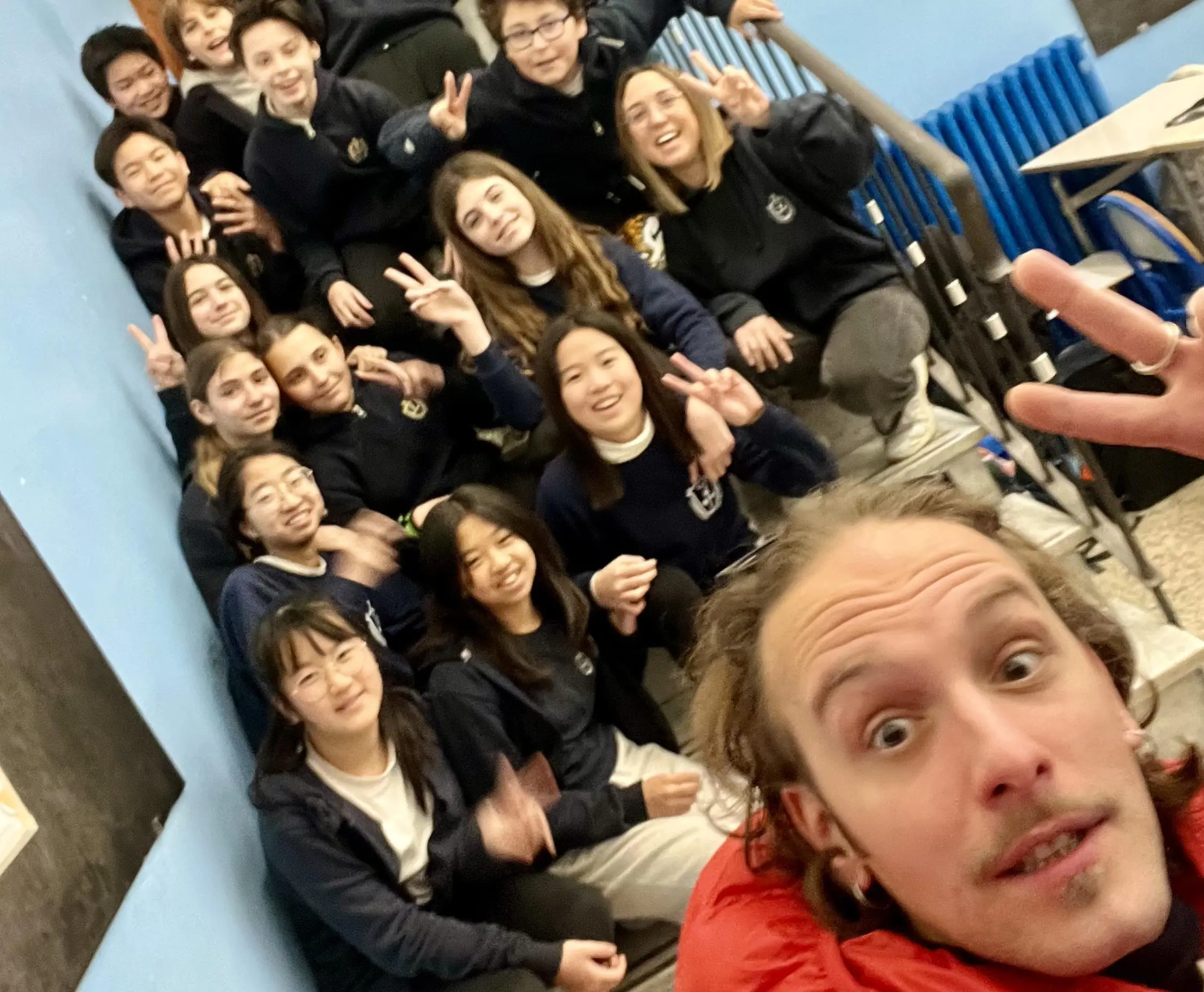Classe 2A della scuola media San Niccolò (Prato)