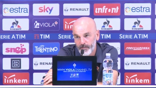 Stefano Pioli in conferenza stampa prima di Inter-Fiorentina