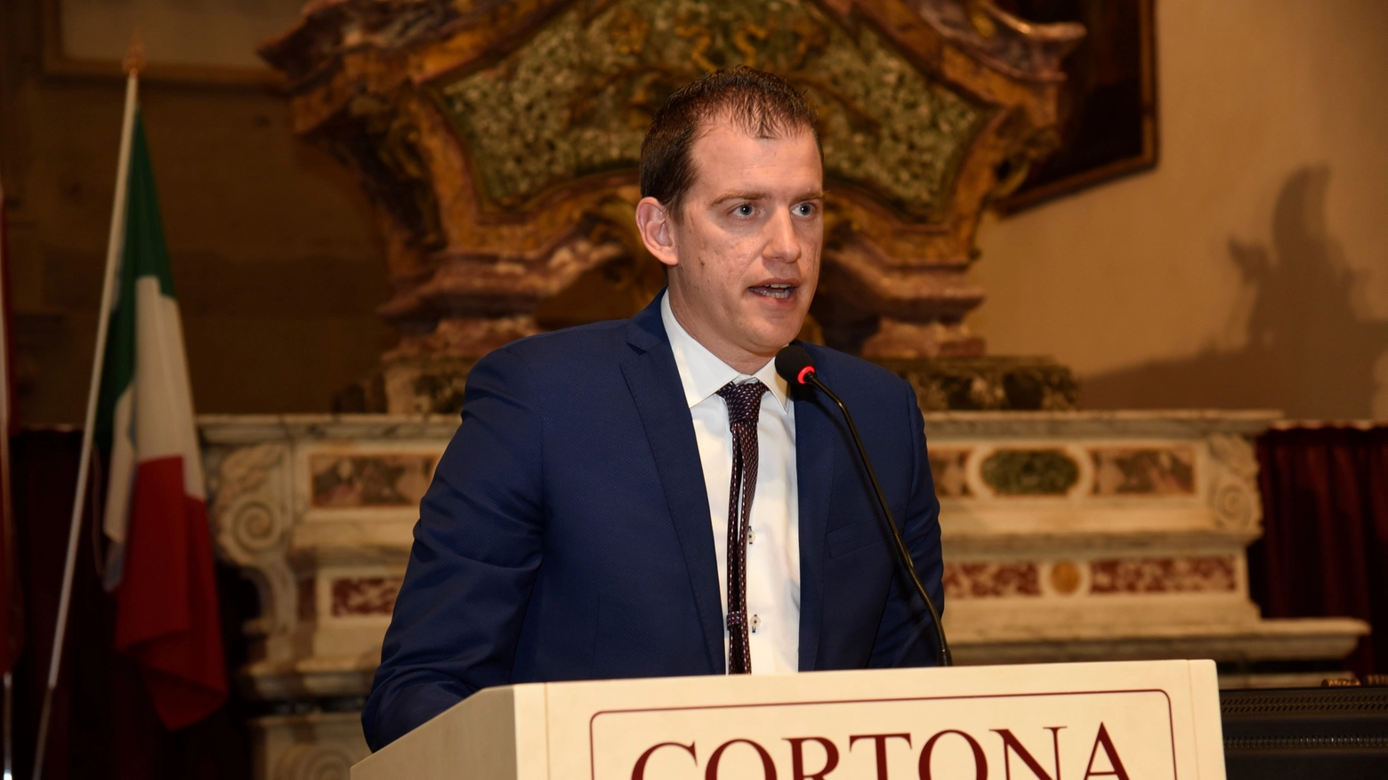 Andrea Bernardini candidato a sindaco per il Centro Sinistra a Cortona 