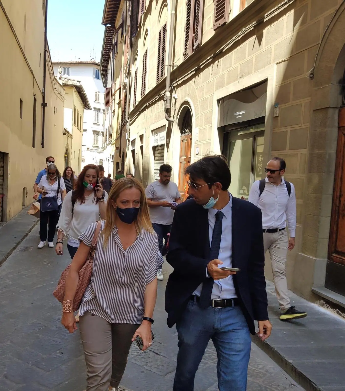 Regionali, Giorgia Meloni a Firenze: "La Toscana è contendibile, non esistono roccaforti"