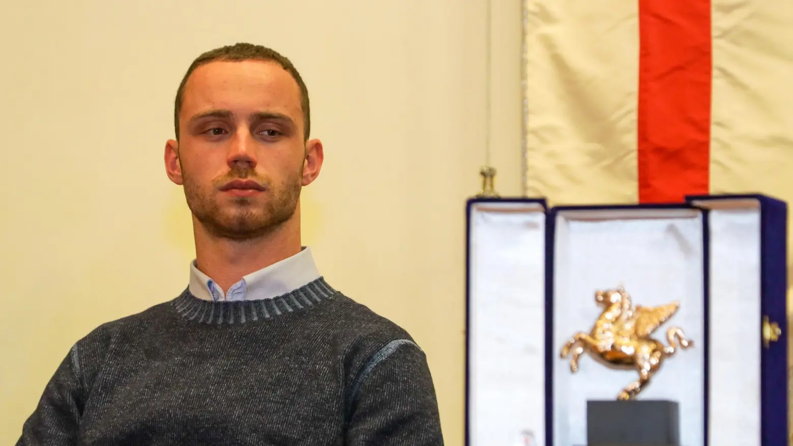 Ceccarelli, l’eccellenza della Toscana Il velocista premiato col Pegaso d’Oro Ceccarelli, l’eccellenza della Toscana Il velocista premiato col Pegaso d’Oro