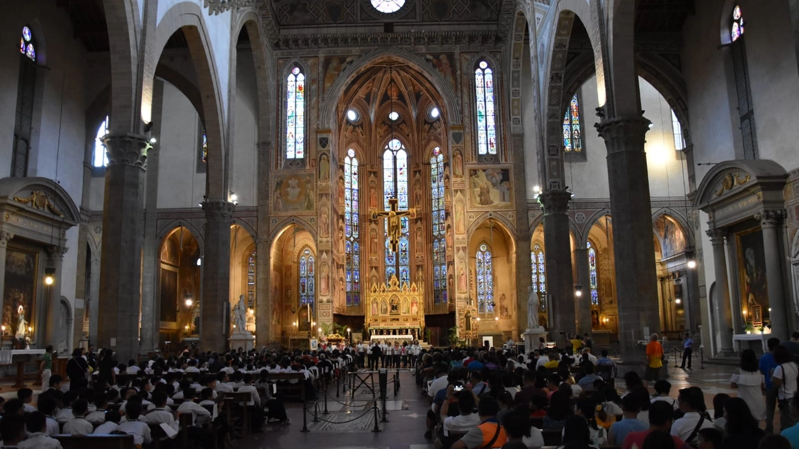 L'evento nella Basilica di Santa Trinita 
