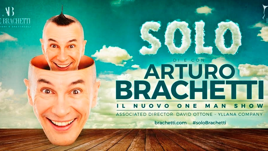 "Solo" il nuovo tour di Brachetti l'8 dicembre arriva a Grosseto