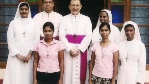 Le suore di Madre Caiani in Sri Lanka, dove sono presenti in tre diverse case 