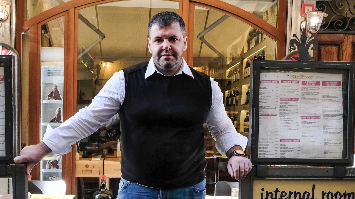 Ludovico Gjokaj, ristoratore nato in Albania, a Firenze dal 2001