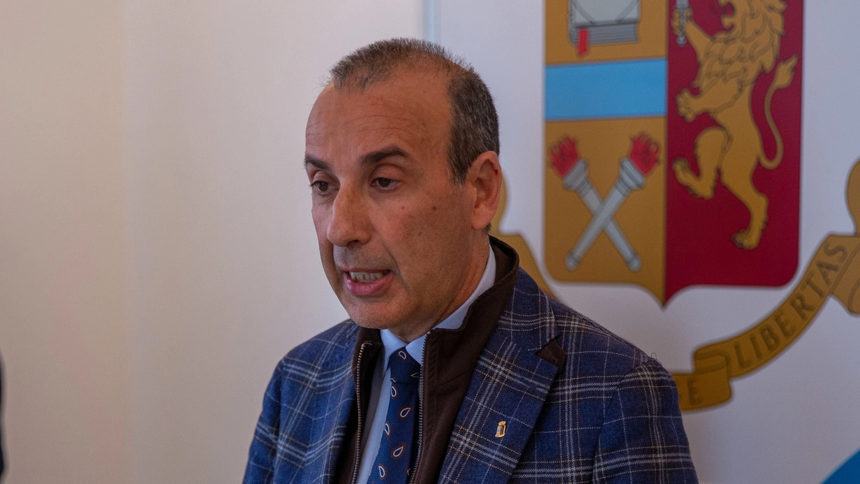 Il questore Gaetano Bonaccorso presenta la festa della polizia (foto Del Punta per Valtriani) Il questore Gaetano Bonaccorso presenta la festa della polizia (foto Del Punta per Valtriani)
