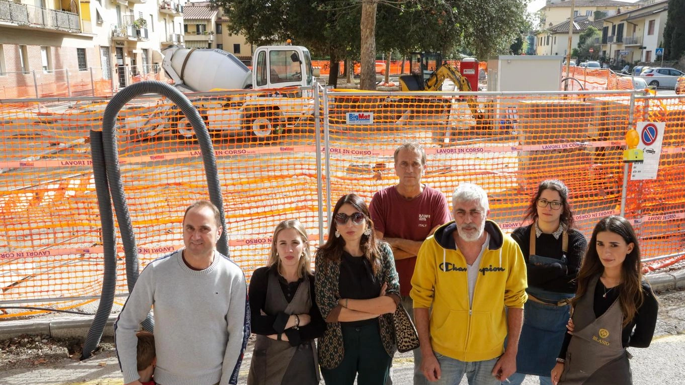 Odissea lavori Summit a San Giusto