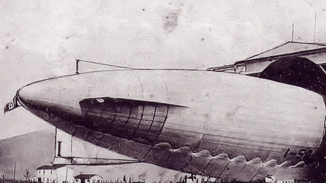 L’era del dirigibile a Pontedera  Aeroscalo, della Marina militare  al gigante Umberto Nobile