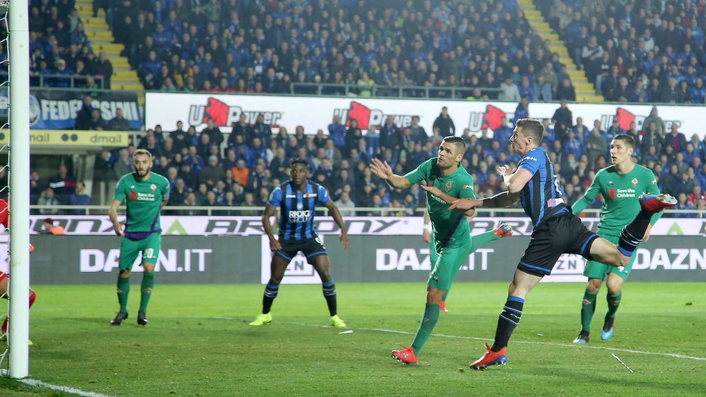 Atalanta-Fiorentina, il terzo gol nerazzurro