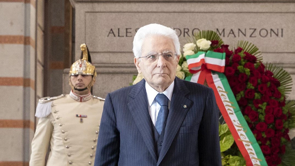 Il Presidente della Repubblica Sergio Mattarella