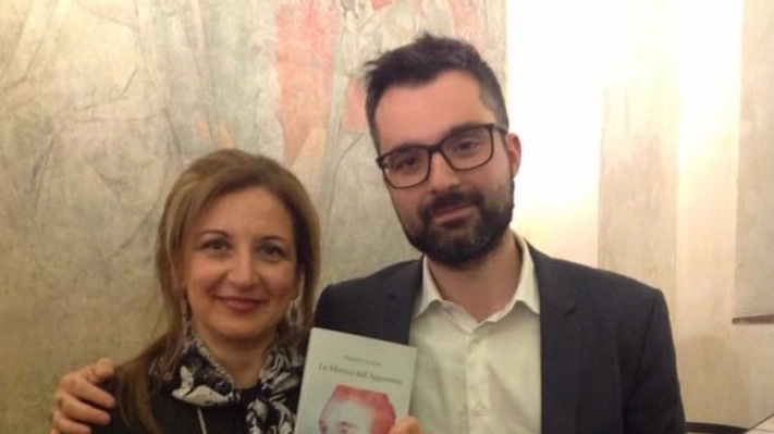 Roberto Cecchetti autore de "La Metrica dell'Apparenza" e Monica Attucci 