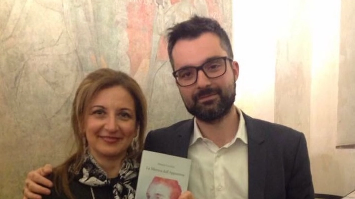 Roberto Cecchetti autore de "La Metrica dell'Apparenza" e Monica Attucci Roberto Cecchetti autore de "La Metrica dell'Apparenza" e Monica Attucci