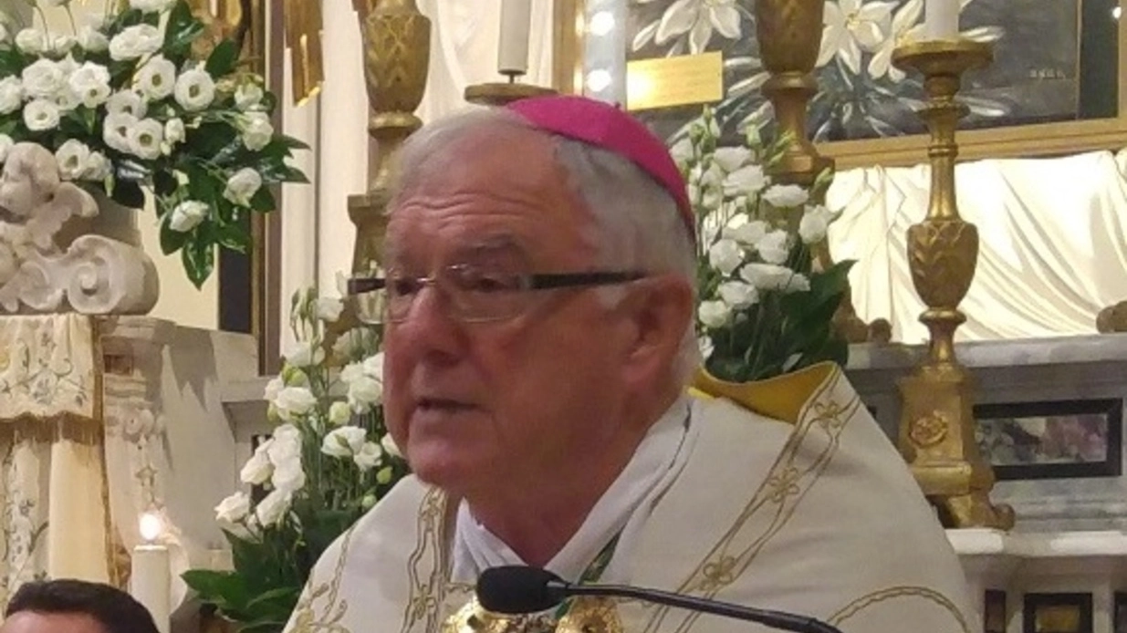 Il vescovo della diocesi, monsignor Roberto Filippini