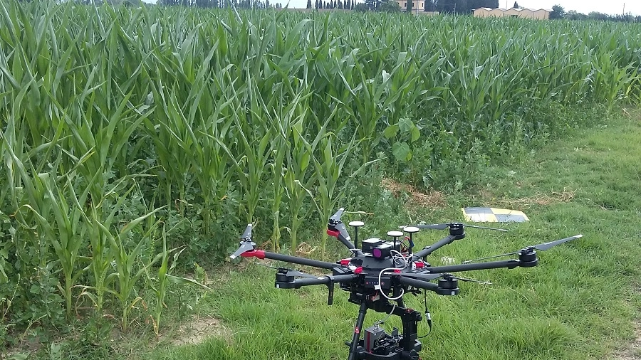 Il drone dell'Università di Pisa