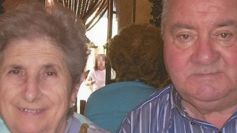 Loredana Matteini e il marito Ezio Corsini in un momento felice Loredana Matteini e il marito Ezio Corsini in un momento felice
