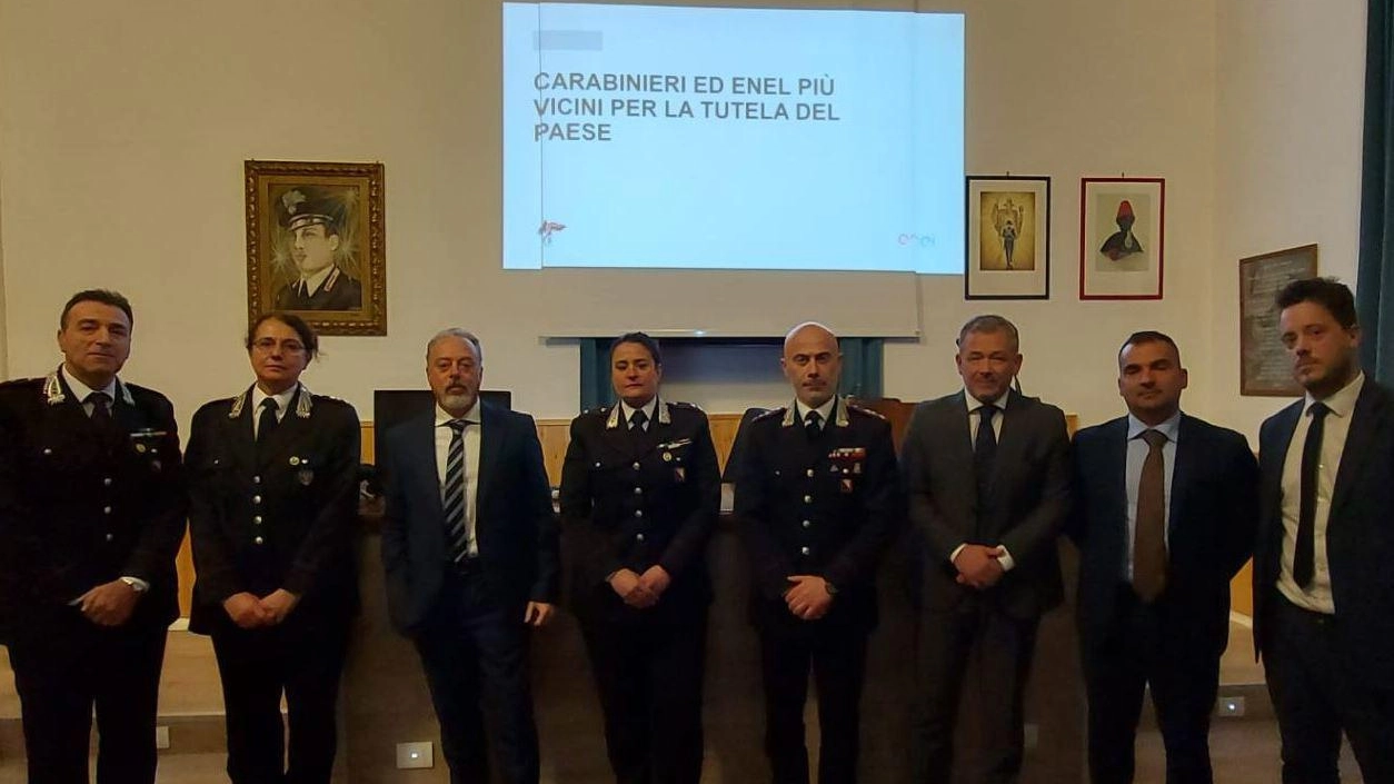 Carabinieri ed Enel alleati  per la tutela del territorio  e la sicurezza degli utenti