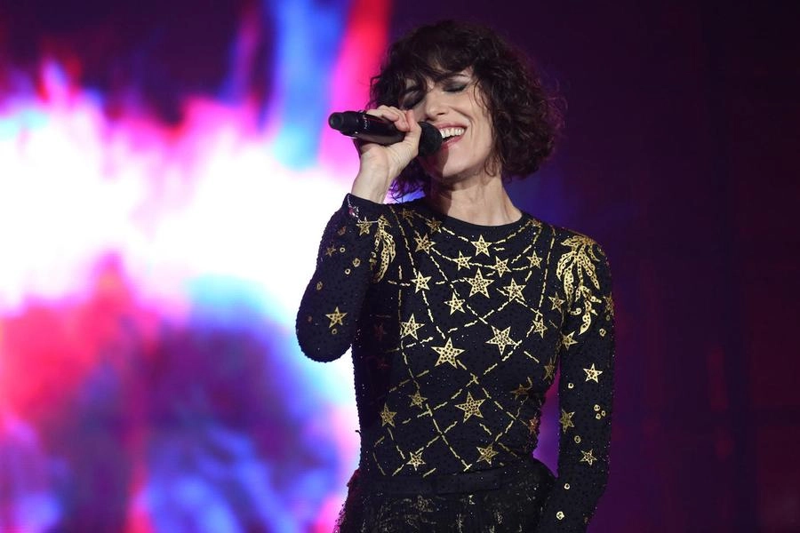 La cantante Giorgia (Fotogramma)