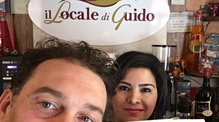 I TITOLARI DEL BAR Brenda e Sandro Materazzo de «Il locale di Guido»