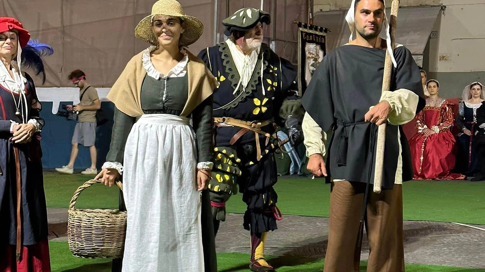Scannagallo, concorso abiti rinascimentali