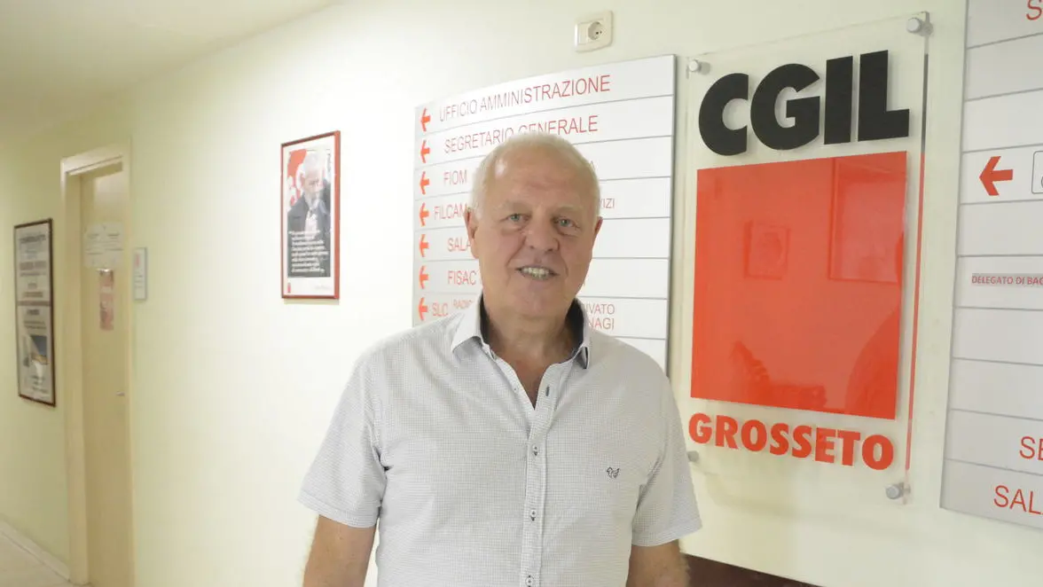 Salvatore Gallotta della Funzione pubblica della Cgil di Grosseto Salvatore Gallotta della Funzione pubblica della Cgil di Grosseto