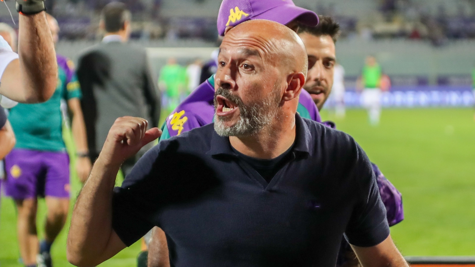 Il tecnico della Fiorentina Vincenzo Italiano Il tecnico della Fiorentina Vincenzo Italiano