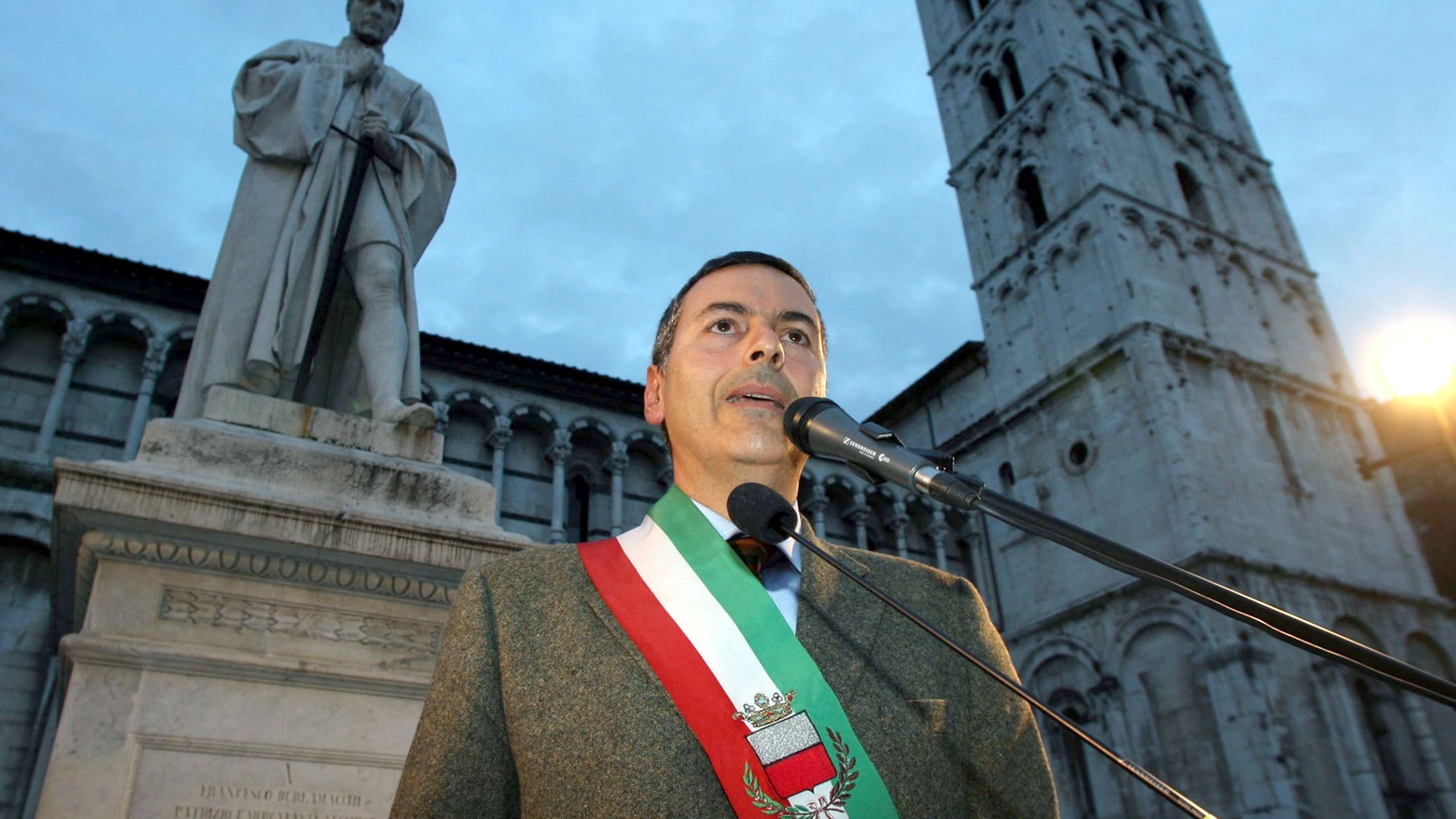 L'ex sindaco di Lucca Pietro Fazzi