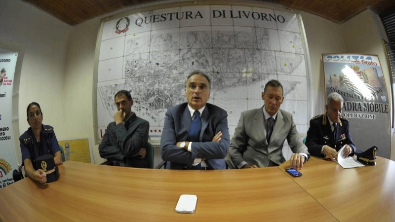 Aggressione dopo Livorno-Latina, la conferenza stampa in Questura sull'arresto