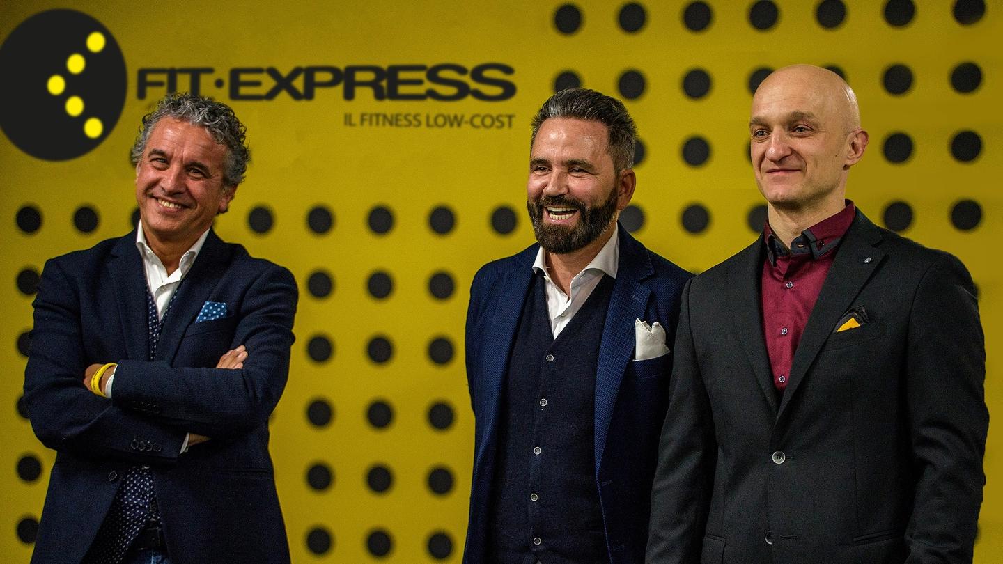 Fabrizio Righi (a destra nella foto) è il club manager della Fit-Express di Colle
