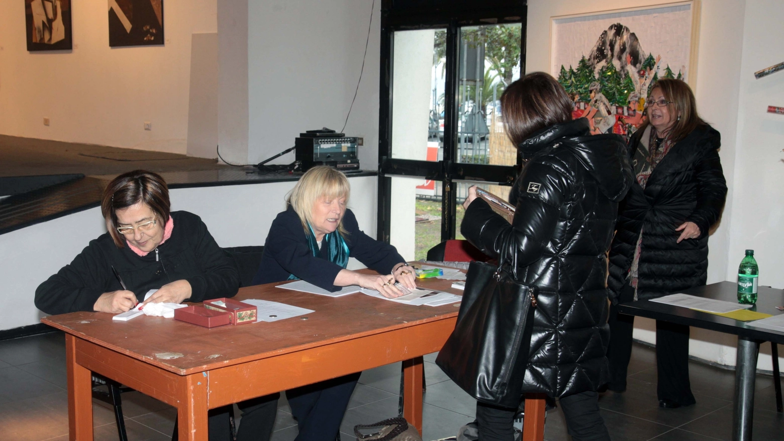 Il voto per le primarie Pd in Liguria (foto Frascatore)