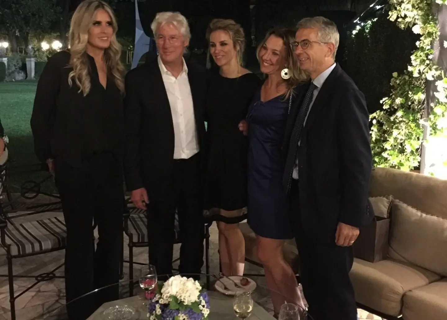 Richard Gere incontra Cosimo Ferri