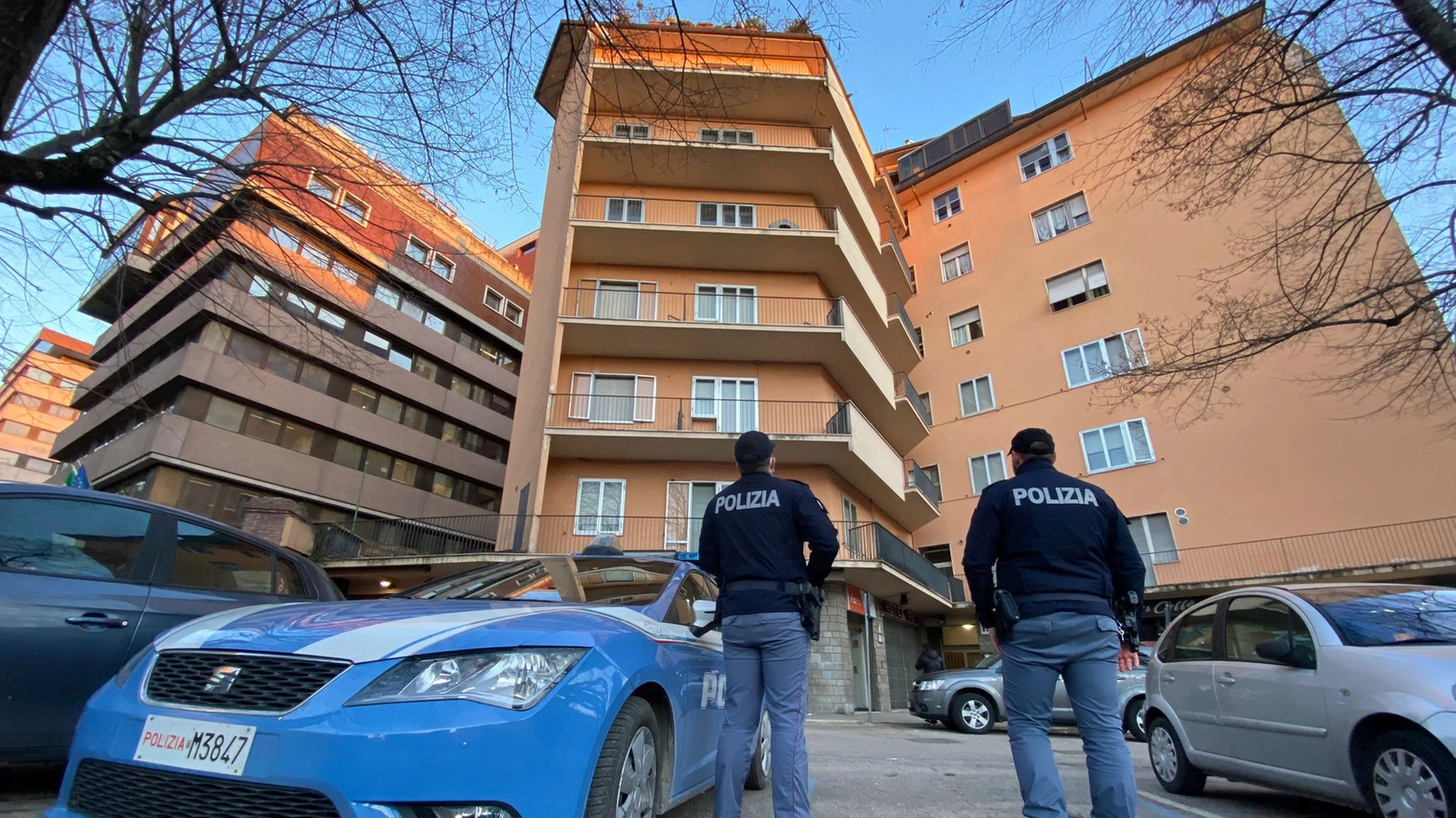 Intervenuta la Polizia