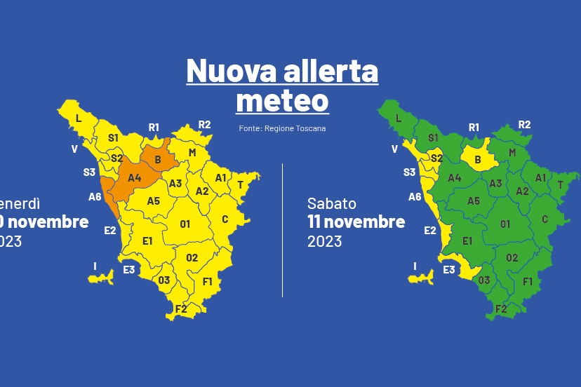Prosegue l'allerta meteo arancione nelle zone alluvionate