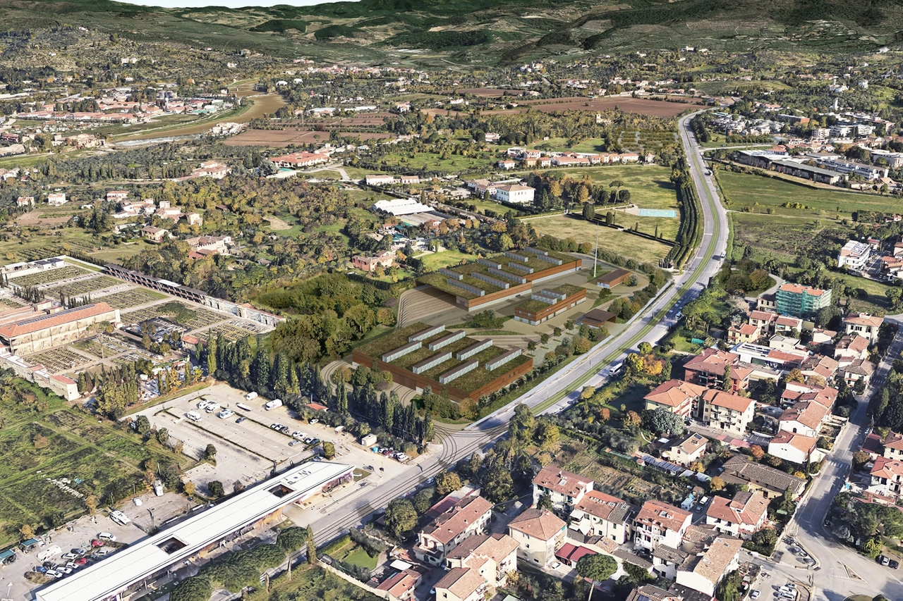 Una panoramica di come sarà la tramvia a Bagno a Ripoli