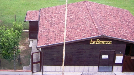 Il teatro "La Baracca", a Casale di Prato