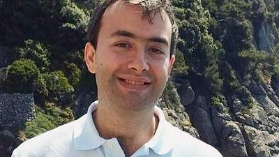 Il professor Gianni Ciofani nella sua Monterosso 
