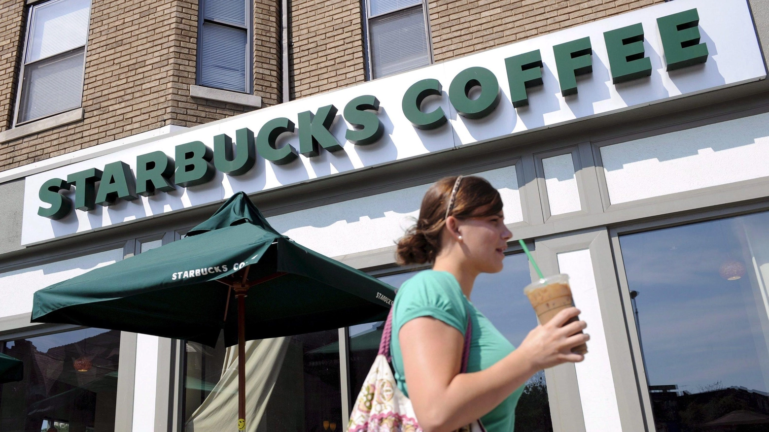 Un locale Starbucks Un locale Starbucks