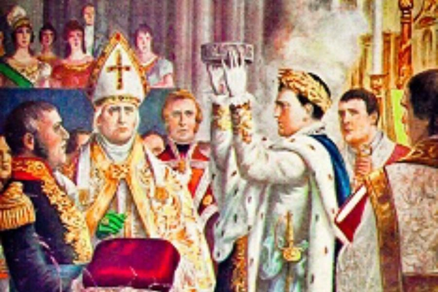 L'incoronazione di Napoleone re d'Italia con la Corona Ferrea