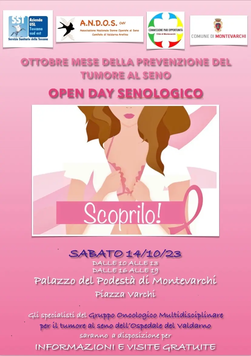 Prevenzione del tumore al seno, l’oncologia del Valdarno in campo