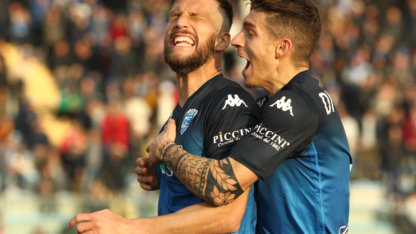 Silvestre celebra il gol del 3-3 (Tommaso Gasperini / Fotocronache Germogli)