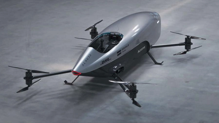 Un prototipo di Airspeeder Mk3 (Foto: Alauda Aeronautics)