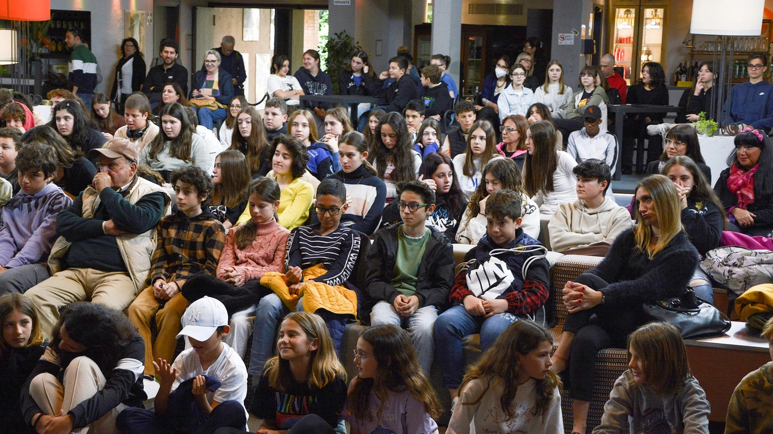 Grande partecipazione alla cerimonia finale che si è svolta alla sala Eden