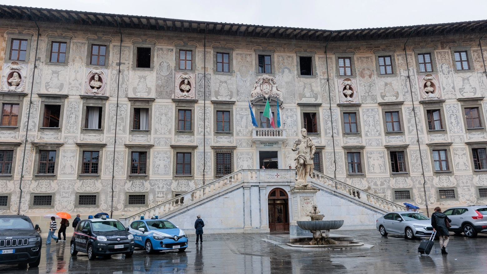 Il Palazzo della Carovana, storica sede della Scuola Normale Superiore di Pisa
