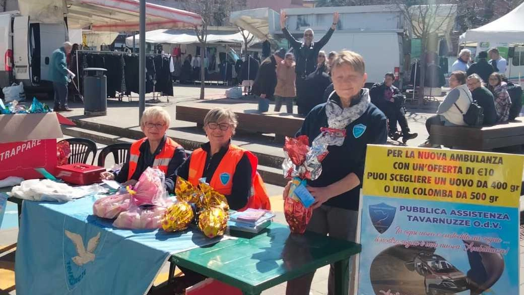 Tavarnuzze  Uova di Pasqua  per l’ambulanza