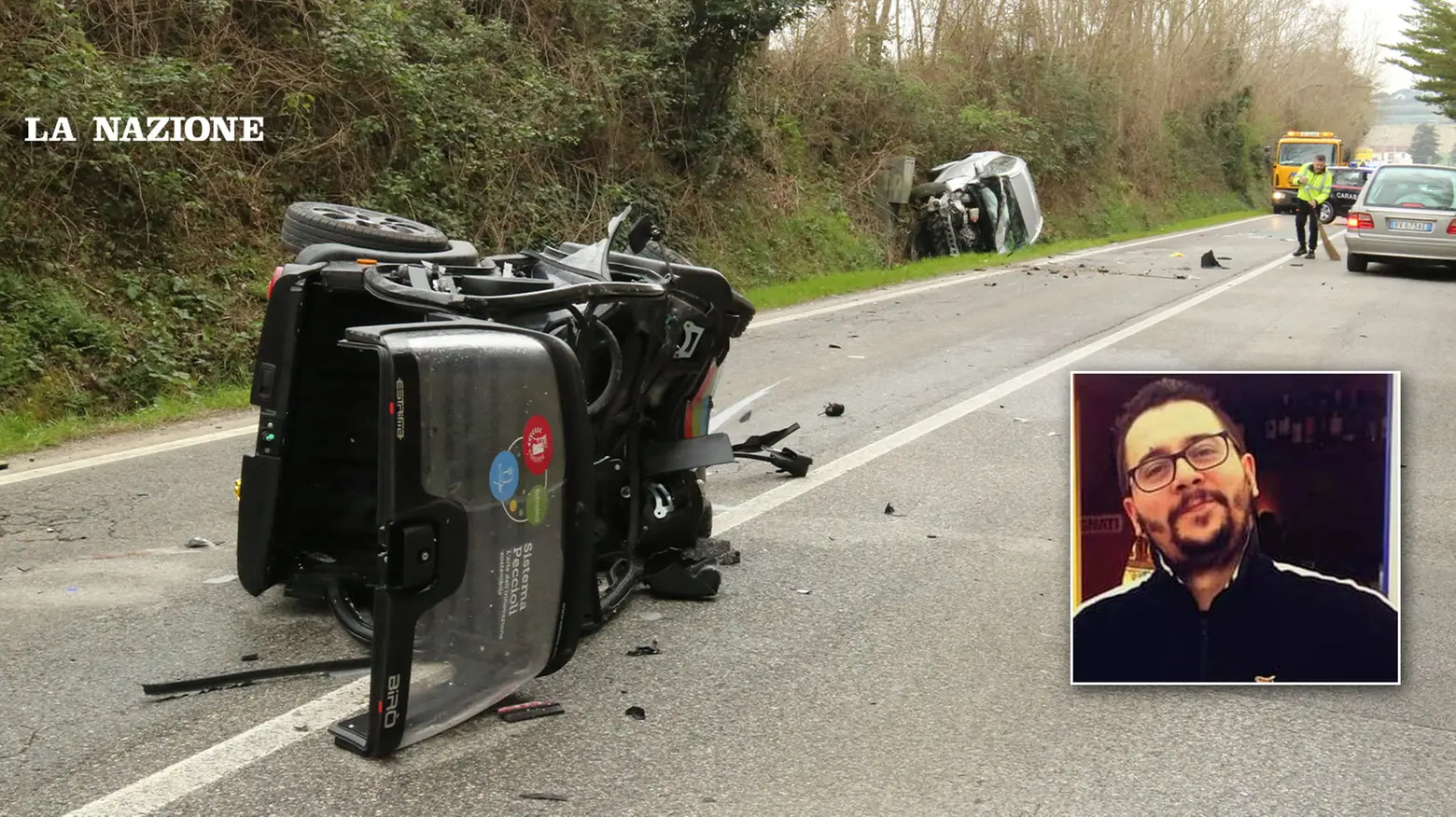 Francesco Fallico ha perso la vita in un incidente mortale a Terricciola