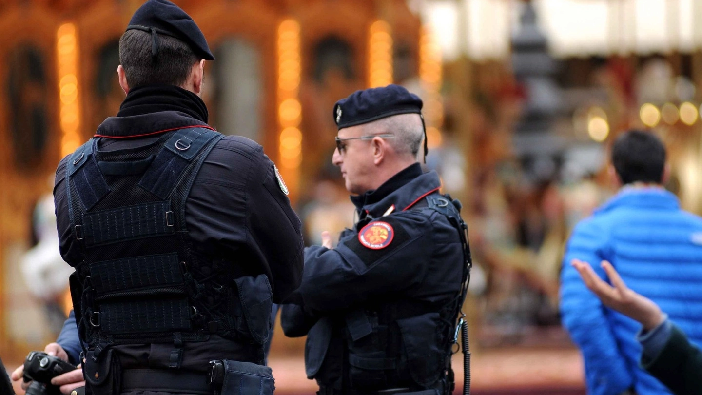 Sicurezza a Firenze (Foto Lapresse)