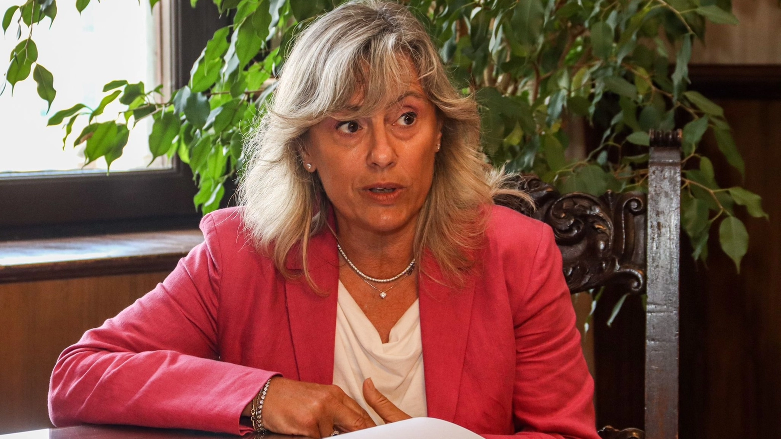 L'assessore Gabriella Porcaro L'assessore Gabriella Porcaro